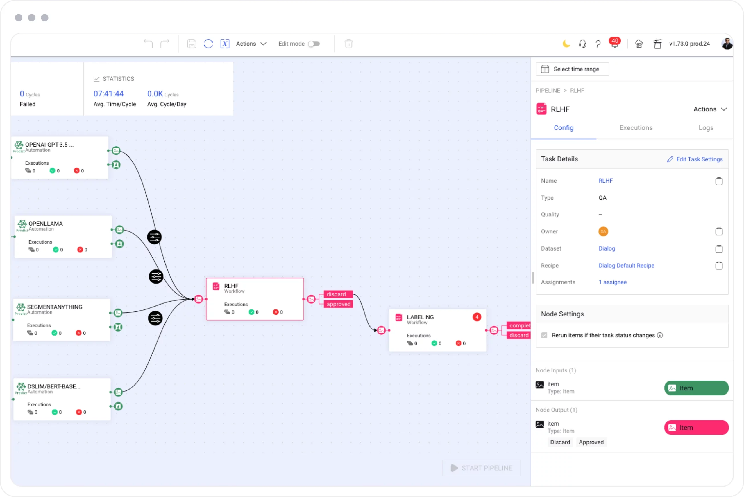 Agentyfy Workflow Builder Interface